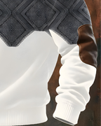 Men’s Comfortable Textured Half-Zip Jumper