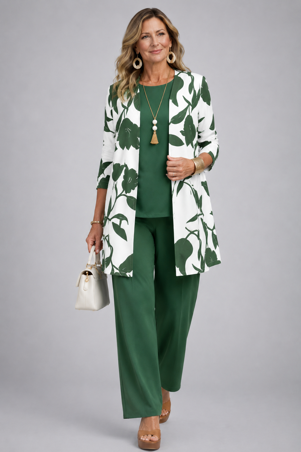 Women’s Three-Piece Set Green