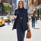 Women’s Luxe Comfort Three-Piece Suit Set Blue