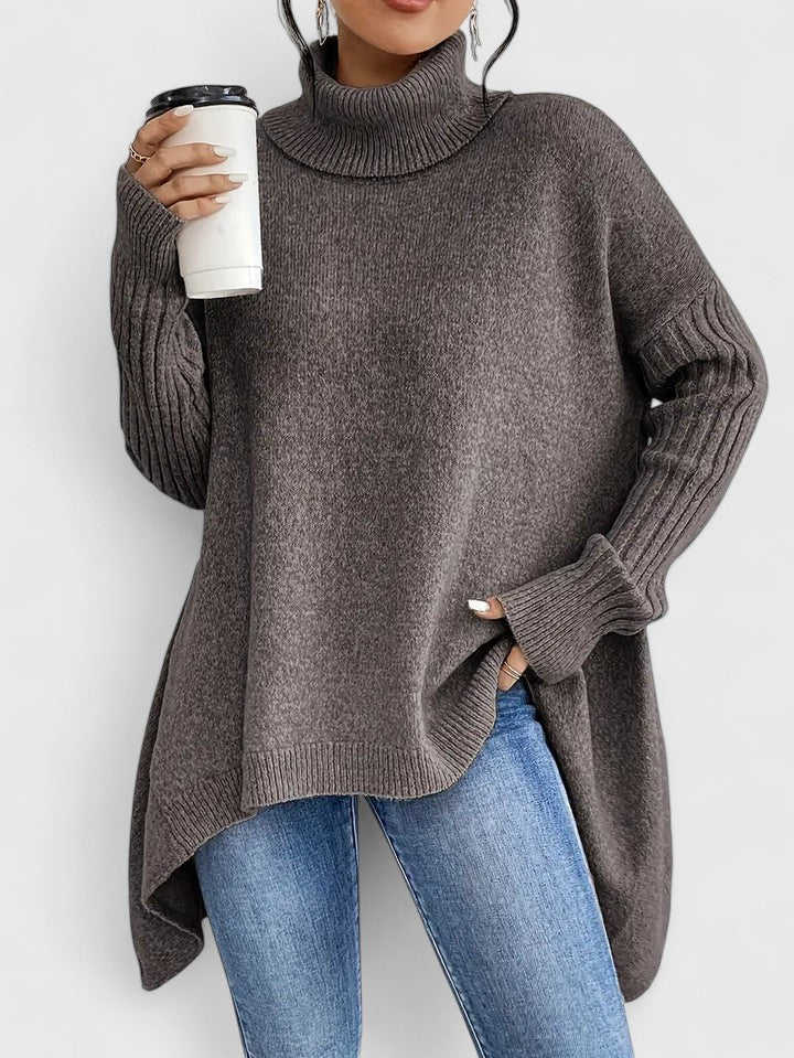 Women’s Comfortable Relaxed Fit Jumper Espresso Brown