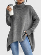 Women’s Comfortable Relaxed Fit Jumper Grey