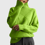 Women’s Turtleneck Jumper Green