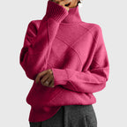 Women’s Turtleneck Jumper Rose