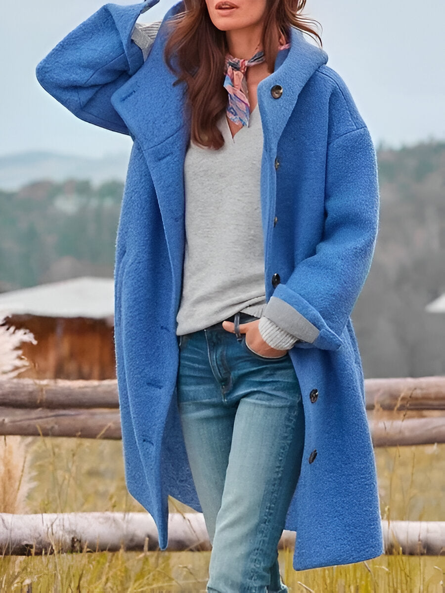 Women’s Comfortable Casual Jacket Blue