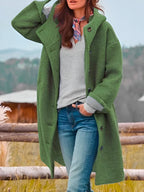 Women’s Comfortable Casual Jacket Green