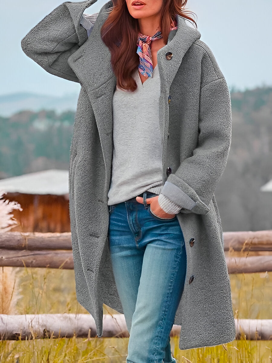 Women’s Comfortable Casual Jacket Grey