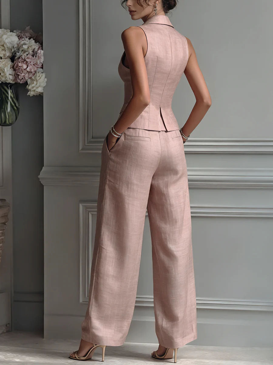 Women’s Two-Piece Set with Top and Trousers