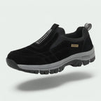 Men’s Cushioned Comfort Walking Trainers Black