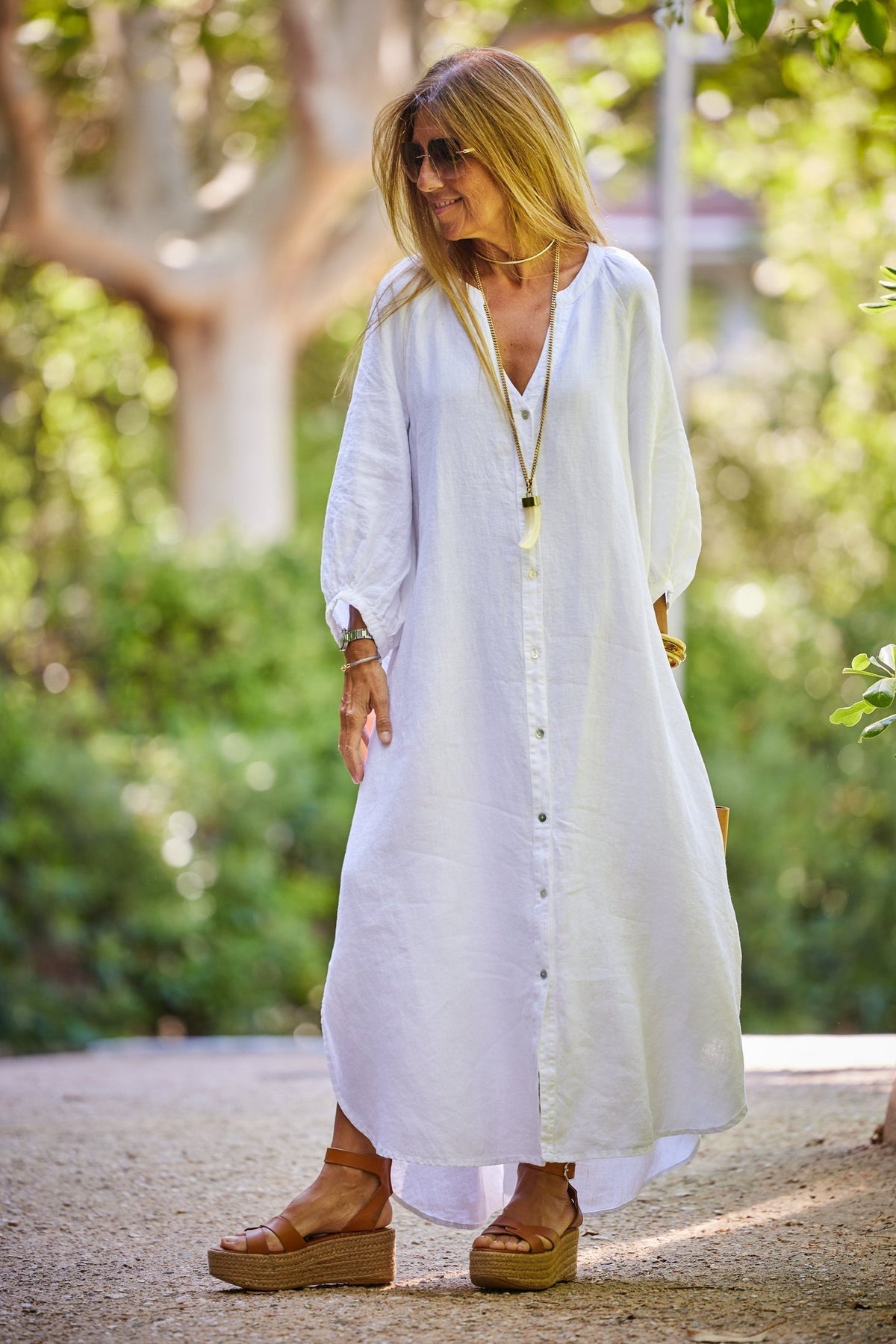 Women’s Bohemian Maxi Dress – Flowy Boho Dress