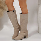Women’s Wide Fit Ankle Boots Beige
