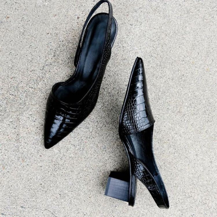 Women’s Wide Fit Comfort Block Heels