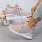 Women’s Wide Fit Comfort Sneakers with Arch Support