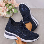 Women’s Wide Fit Comfort Sneakers with Arch Support