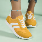Women’s Wide Fit Comfort Trainers with Supportive Footbed