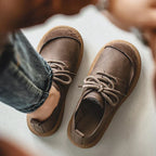 Women’s Comfortable Wide Fit Leather Trainers