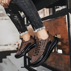 Men’s Comfortable Wide Fit Cushioned Trainers