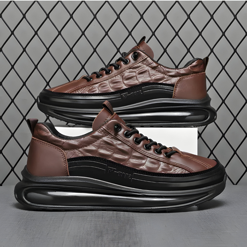 Men’s Comfortable Wide Fit Cushioned Trainers