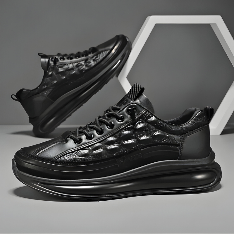 Men’s Comfortable Wide Fit Cushioned Trainers