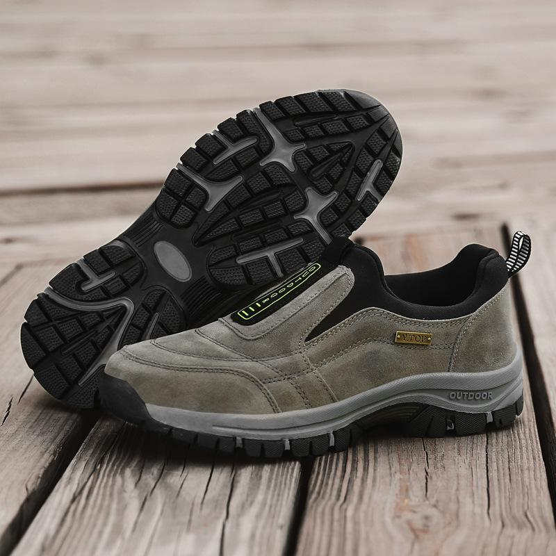 Men’s Stylish Wide Fit Comfort Sneakers Brown