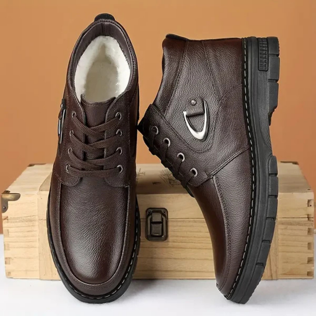 Women’s Comfortable Wide Fit Cushioned Trainers Brown
