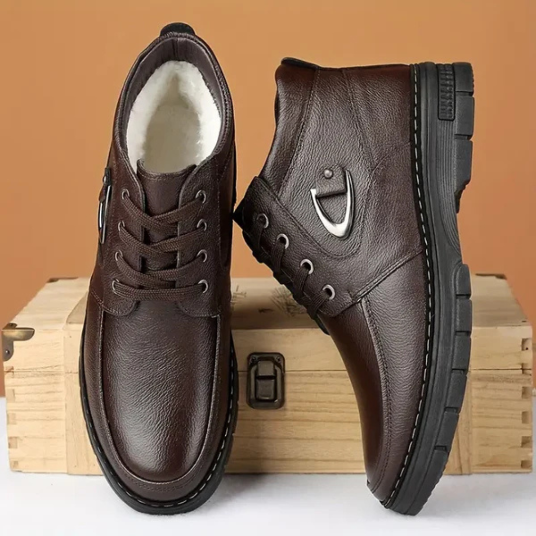 Women’s Comfortable Wide Fit Cushioned Trainers Brown