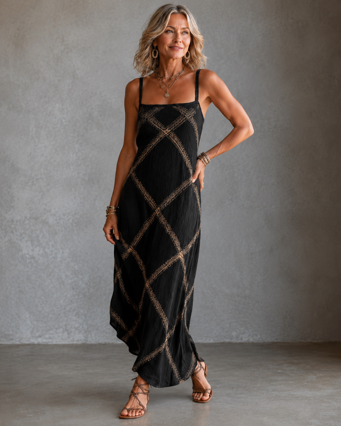 Women’s Elegant Wide-Leg Jumpsuit Black