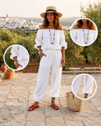 Women’s Casual Wide-Leg Jumpsuit
