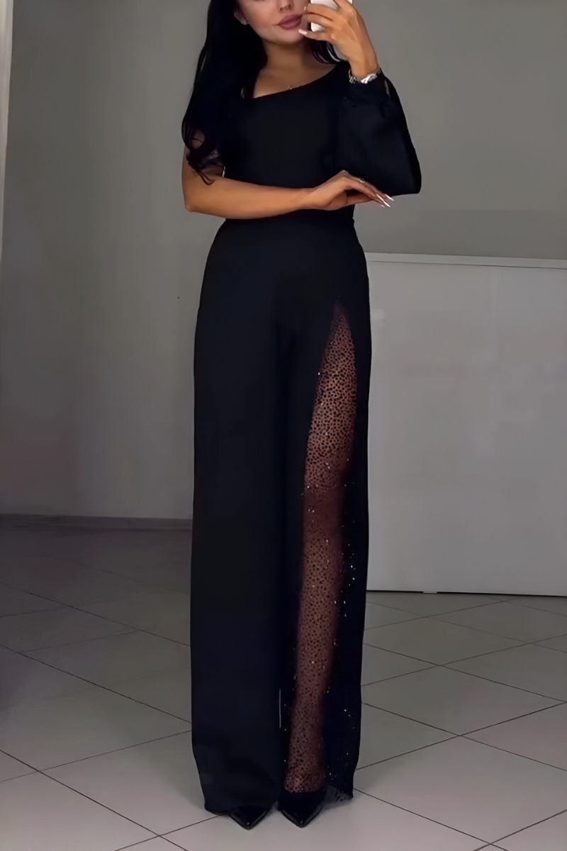Women’s Modern Wide-Leg Jumpsuit