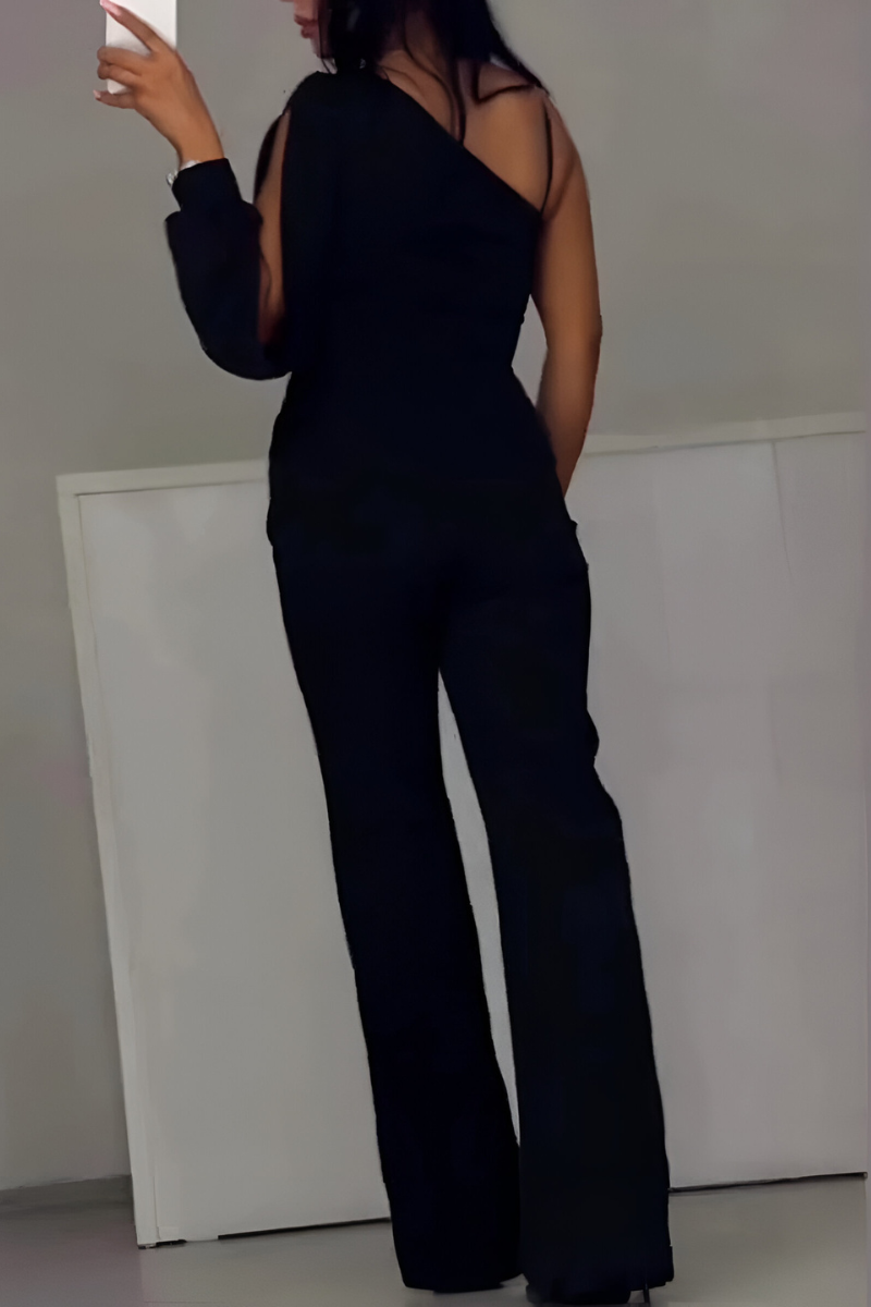Women’s Modern Wide-Leg Jumpsuit