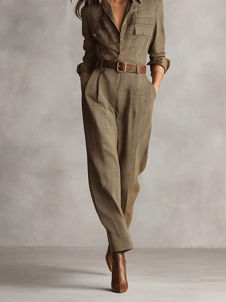 Women’s Elegant Wide-Leg Jumpsuit
