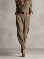 Women’s Elegant Wide-Leg Jumpsuit