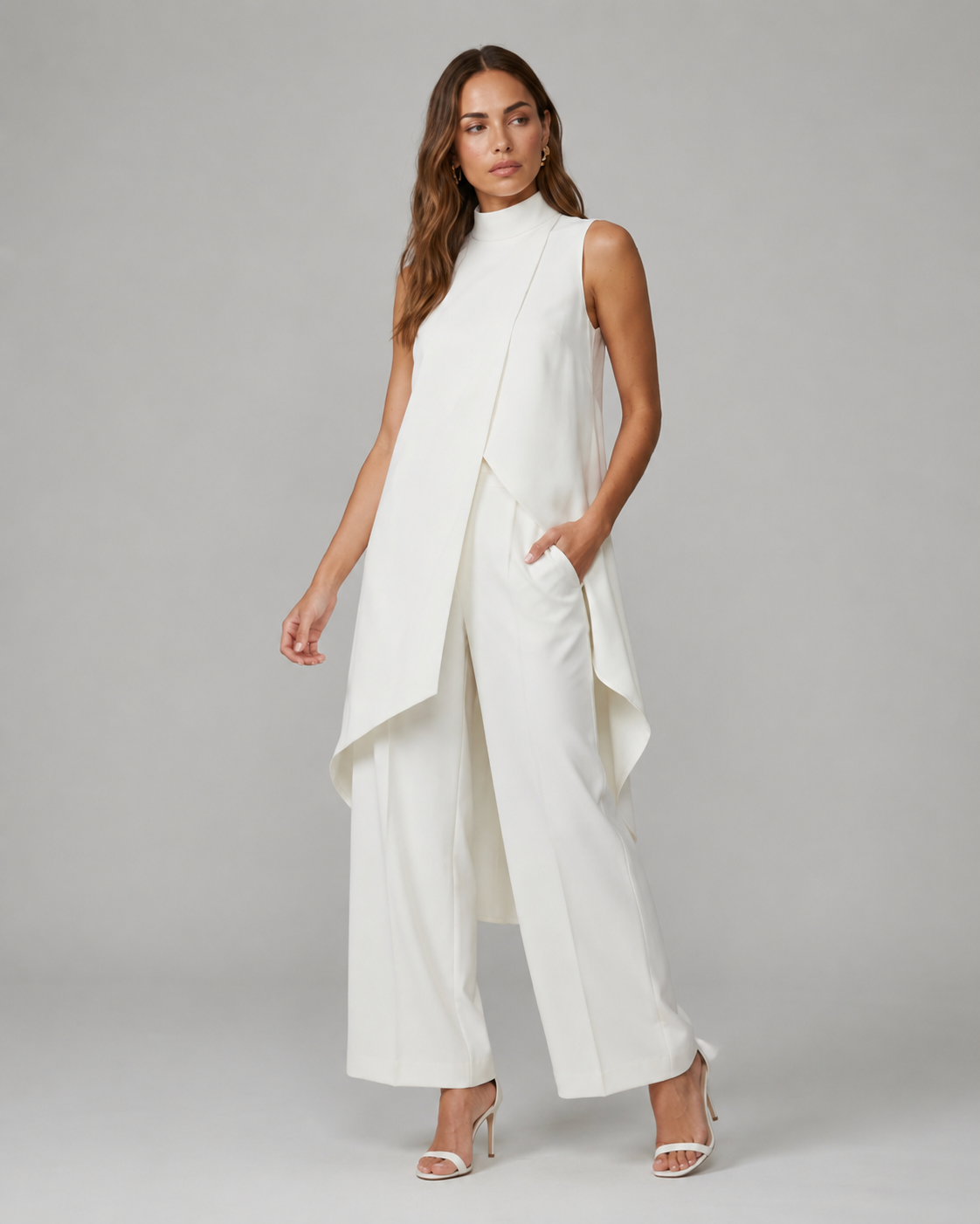 Women’s Elegant Wide-Leg Jumpsuit