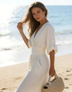 Women’s Casual Wide-Leg Jumpsuit