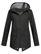 Women’s Autumn Windproof Raincoat Blue