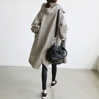Women’s Elegant Autumn Windproof Raincoat